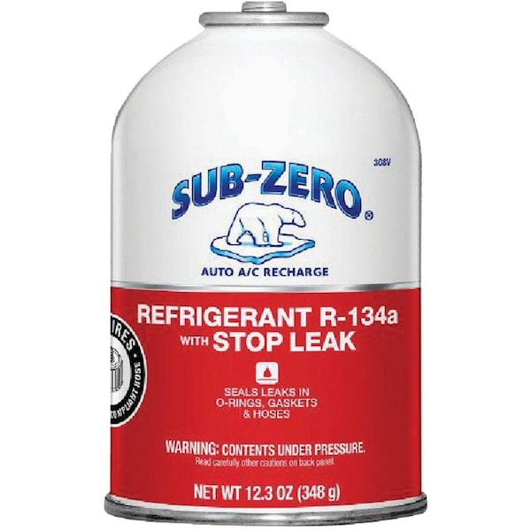 Sub-Zero 12 Oz. R-134a Refrigerant with Stop Leak